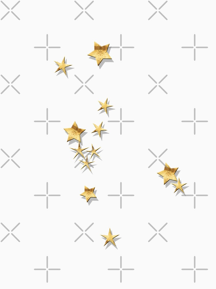 Taurus Golden Stars Constellation by Lelibeth