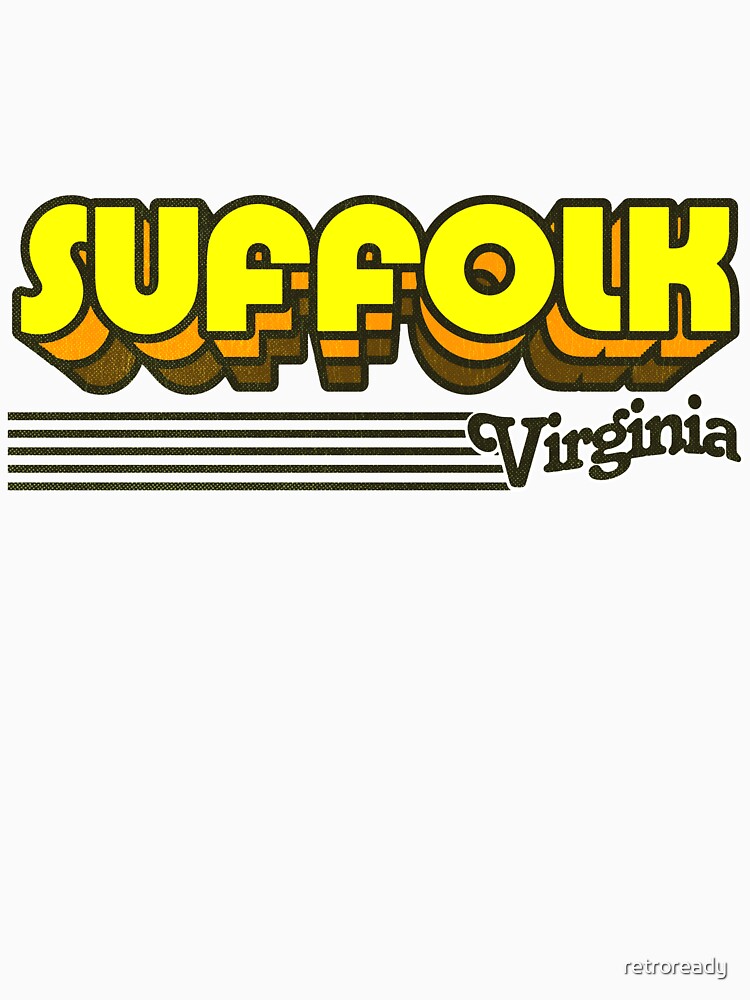 Suffolk, Virginia | Retro Stripes by retroready