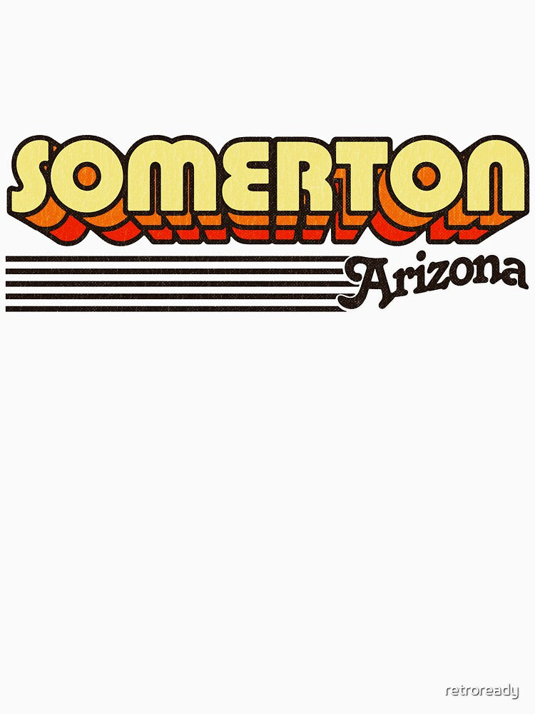 Somerton, Arizona | Retro Stripes by retroready