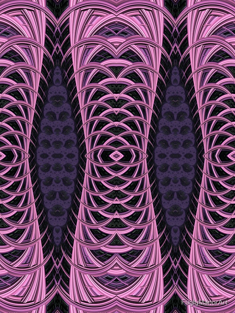 Caged in PINK by FuglyManorArt