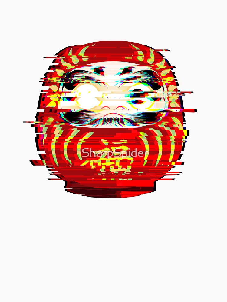Glitch Daruma by SharpSpider