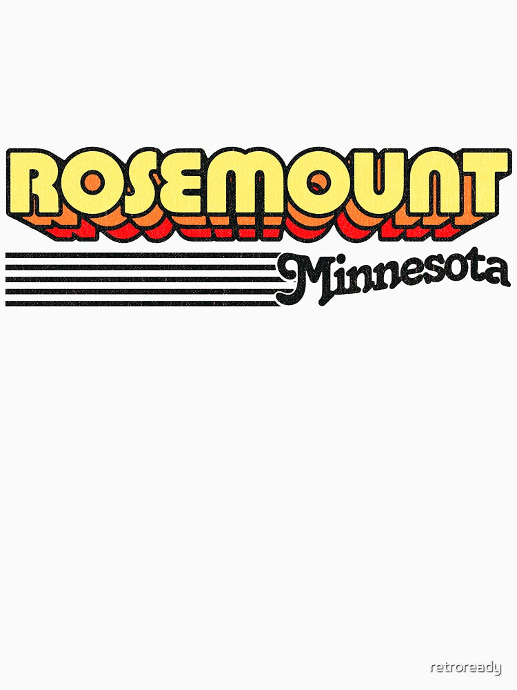 Rosemount, Minnesota | Retro Stripes by retroready