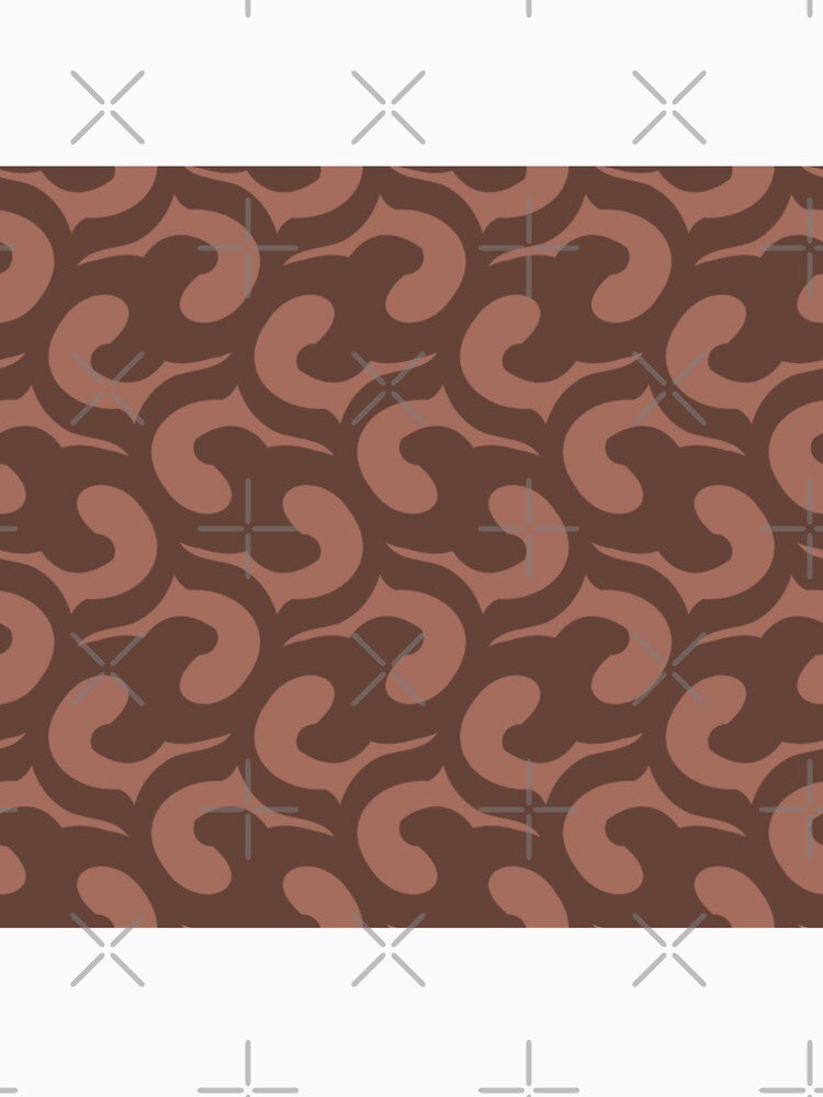 Seamless Pattern of Circles in Various Sizes and Shades of Brown by Salahuddin190