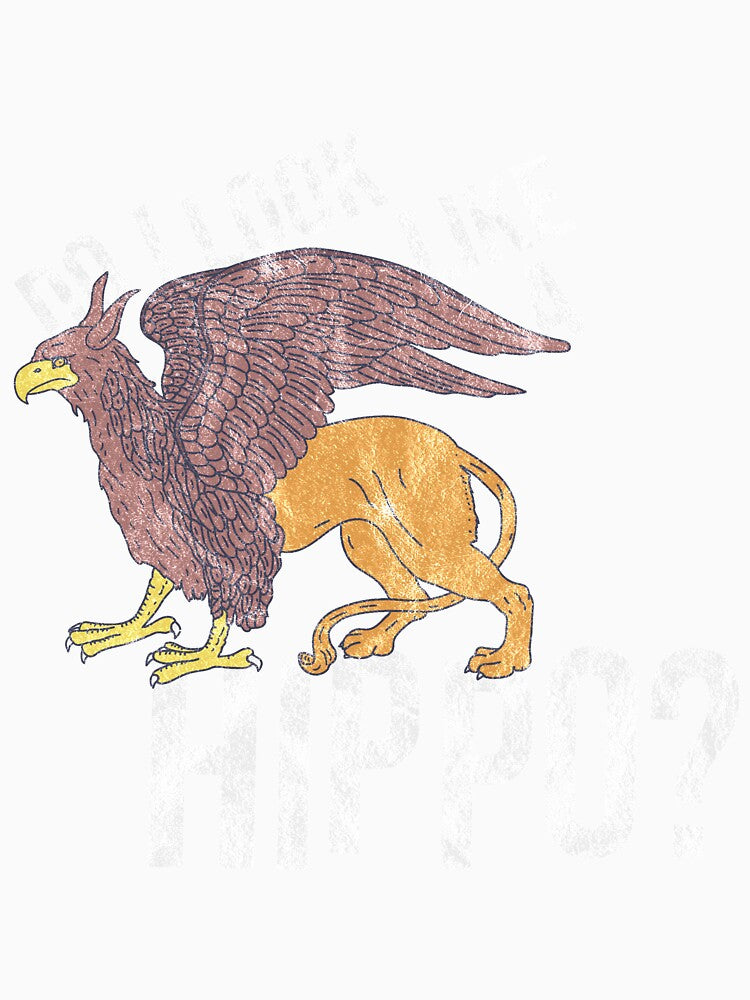 Distressed Hippogriff - Do I Look Like a Hippo? - Fantasy by DeWinnes