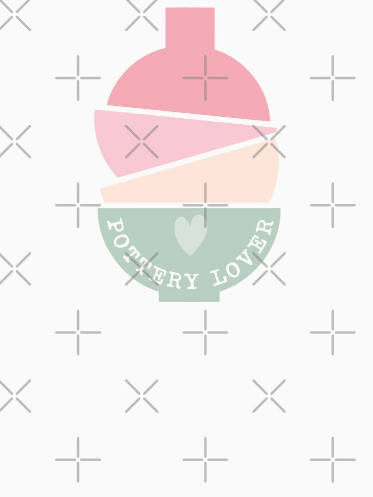 Pottery lover, ceramics pattern for potters by Eenig