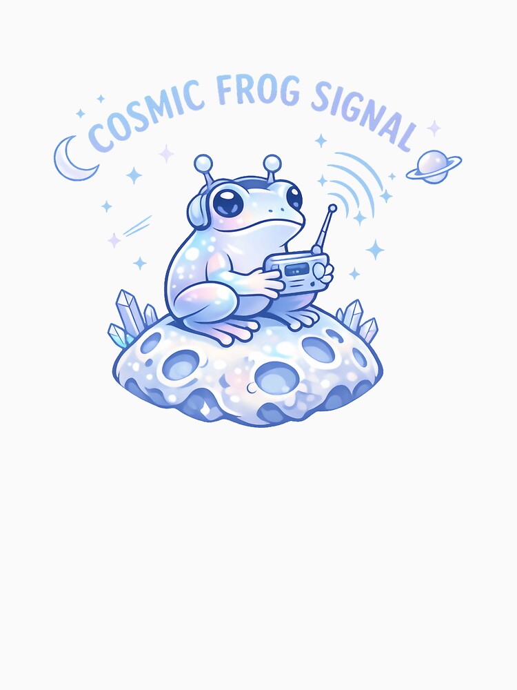 Opal Cosmic Frog Signal Aliencore Graphic by TheRealTaria