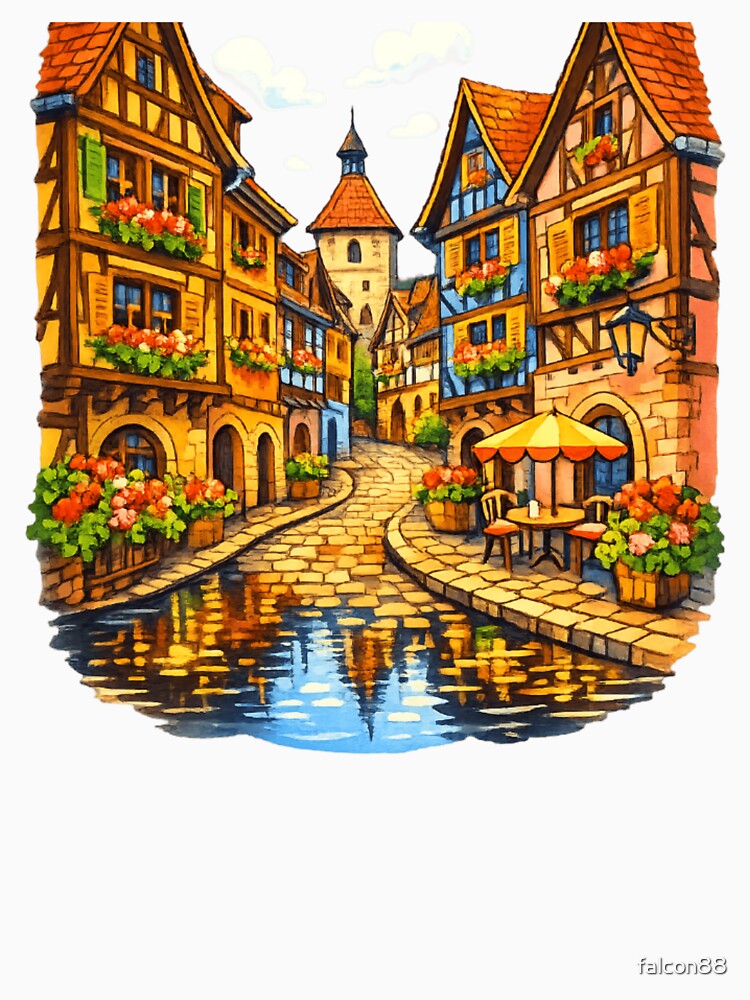 Colmar France Village Aesthetic Gift by Imaginarium of Chaos falcon88
