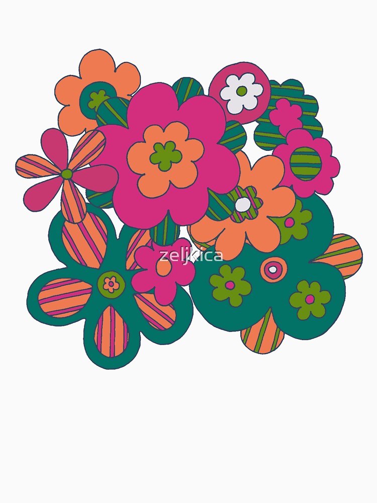 Pink Flower Child by zeljkica