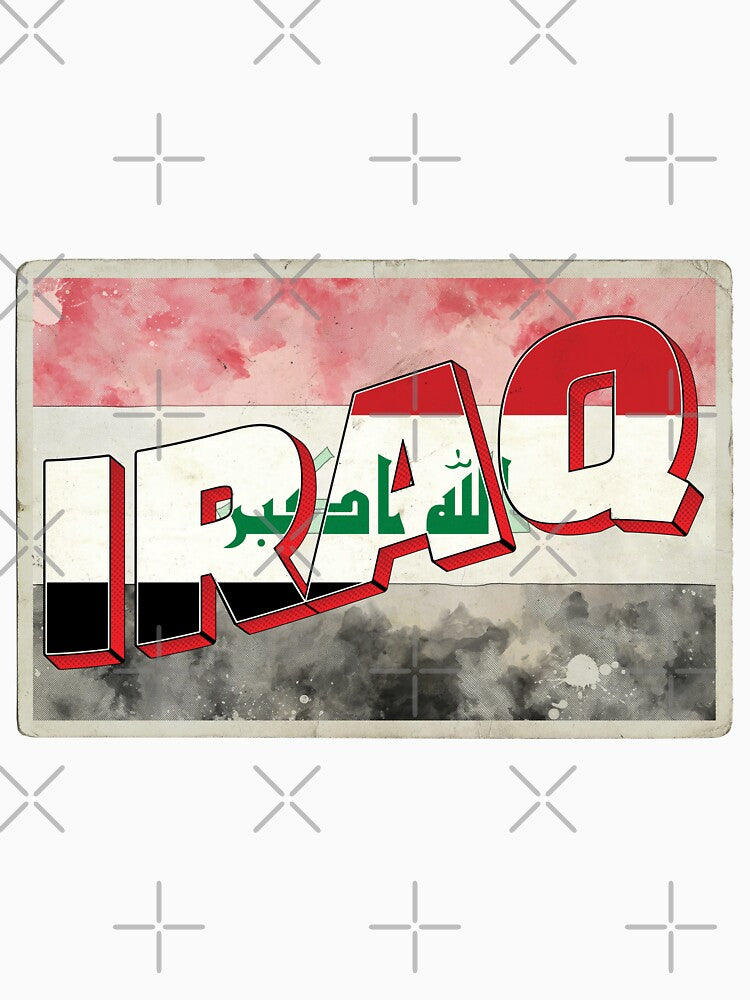 Iraq Vintage style retro souvenir by DeveloperProp0