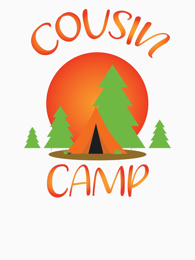 Cousin Camp Shirt – Family Reunion & Matching Vacation Design by PixelWaveBD