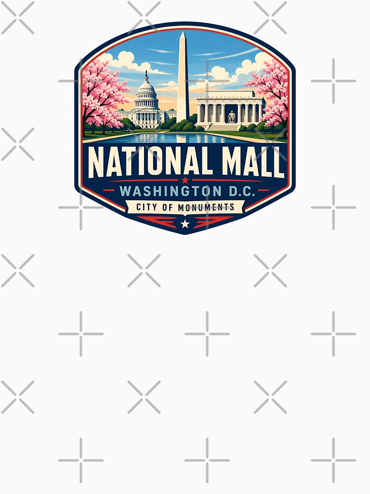 National Mall Washington DC City Of Monuments by Fenay Designs