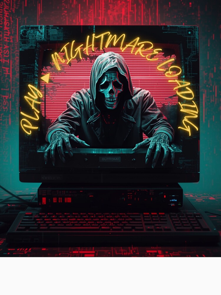Ghost in the Machine – Retro-Tech Horror by DreamArt Creations