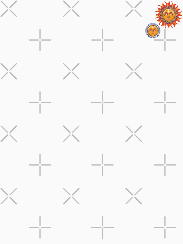 Moon and sun pattern by HarridanCreates
