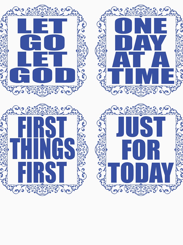 blue recovery slogans by yarddog66
