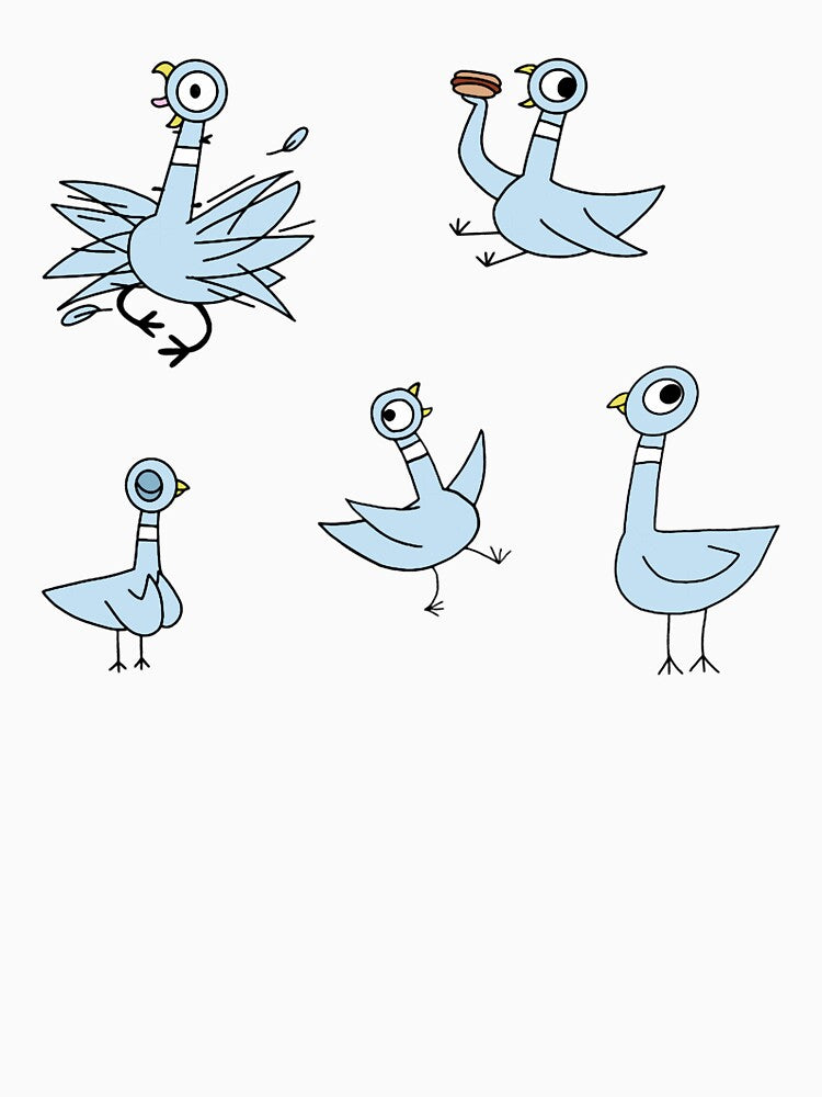 dont let the pigeon drive the bus by NECA-W