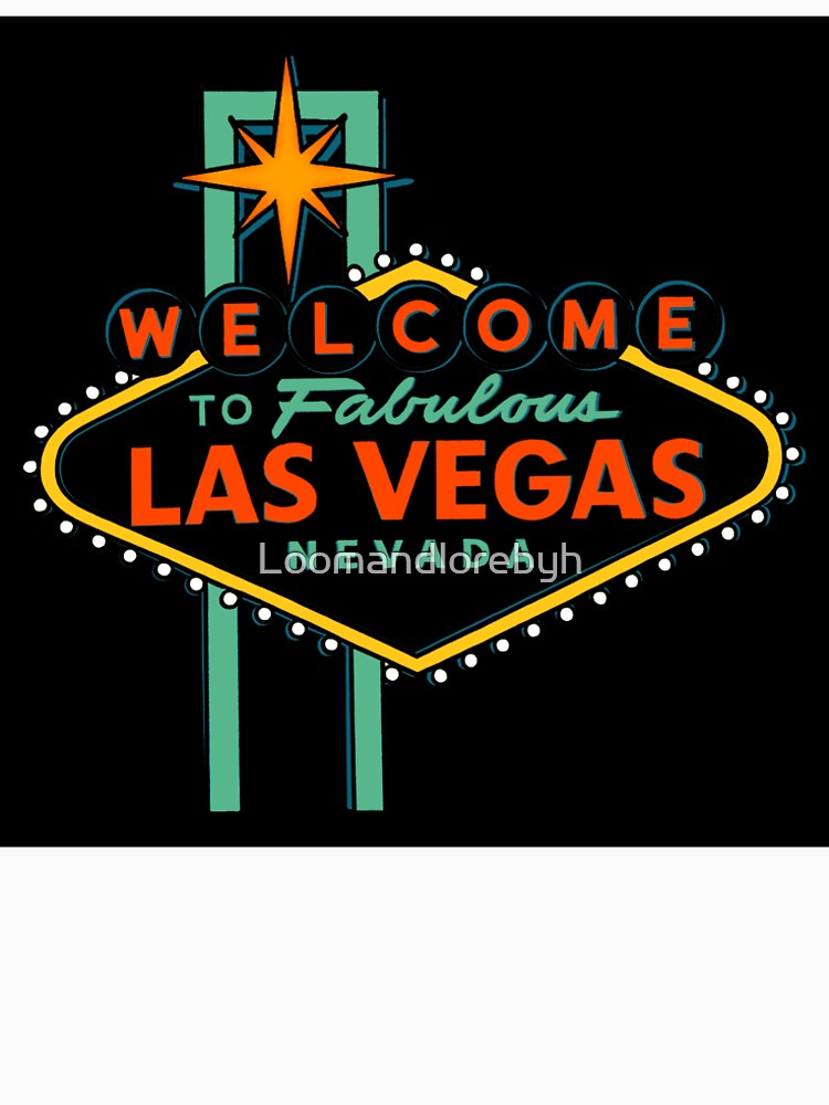 Retro Las Vegas Sign by Loomandlorebyh