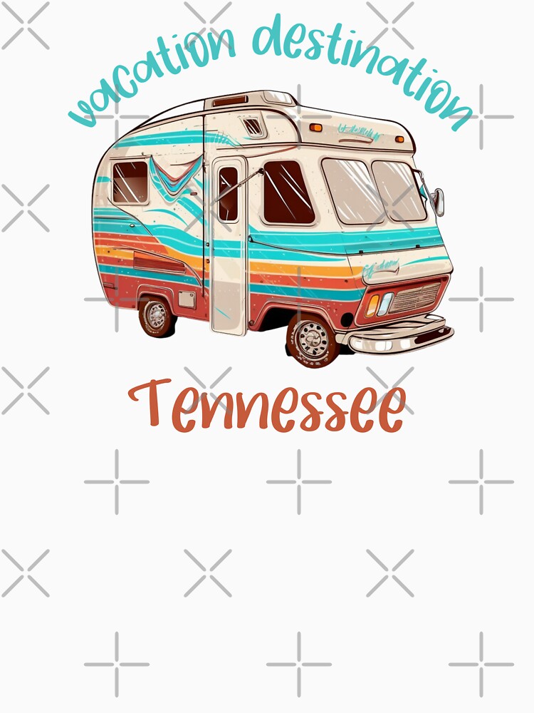 Vacation Destination Tennessee T-Shirt by MarqisStudio