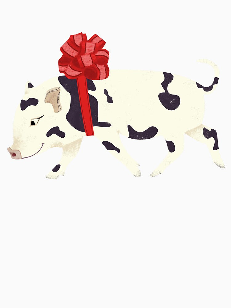 Cute Little Pig Holiday Design by oursunnycdays