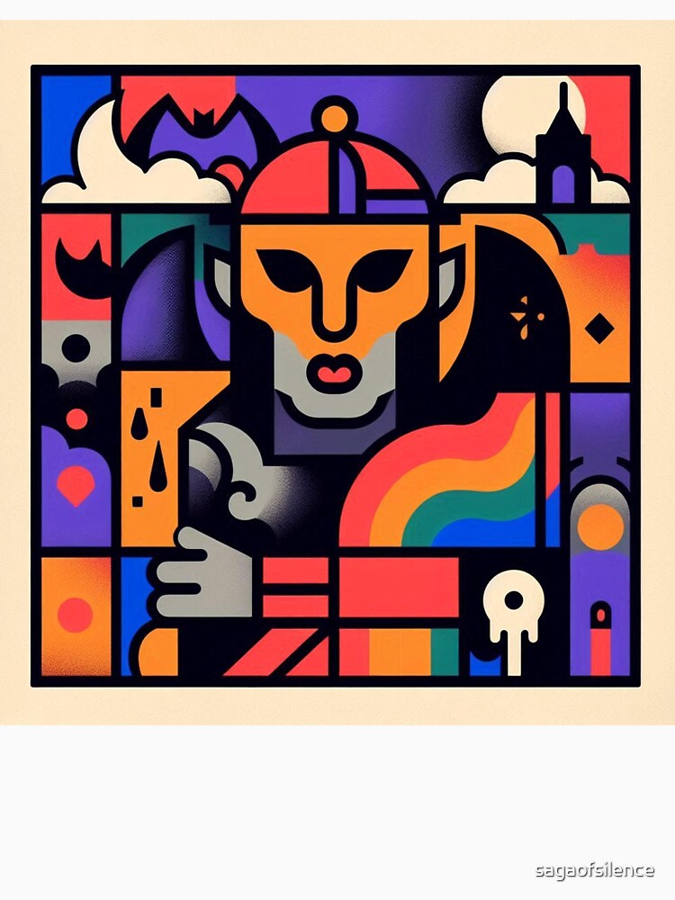 Scary Halloween - Retro Minimalist Art - 003 by sagaofsilence
