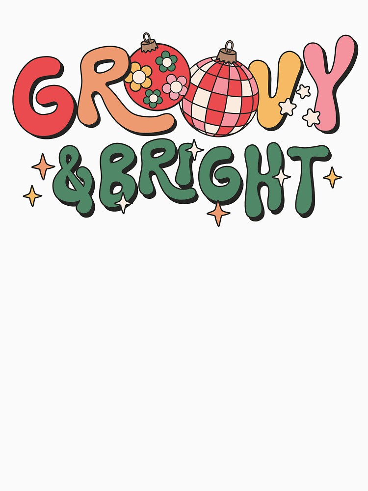 Groovy & Bright Retro Disco Ball Ornament by ArtMeetsPizza