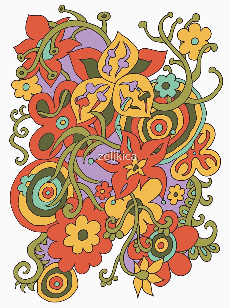 70s Retro Nights ~ Orange by zeljkica