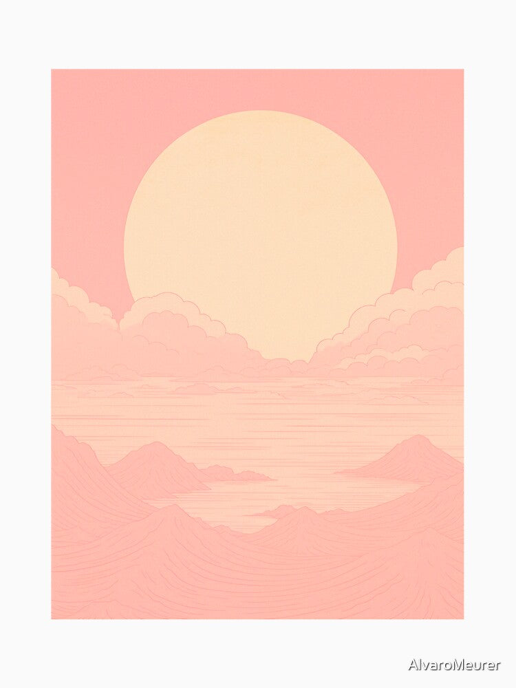 Pink Japan Vaporwave Lo-fi Aesthetic Vintage chill cute by AlvaroMeurer