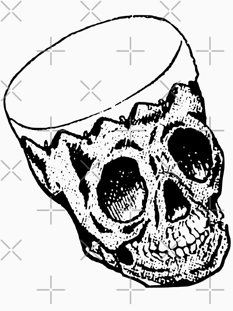 Vintage Skull Drum Retro Horror Drummer Gift by TheAplus
