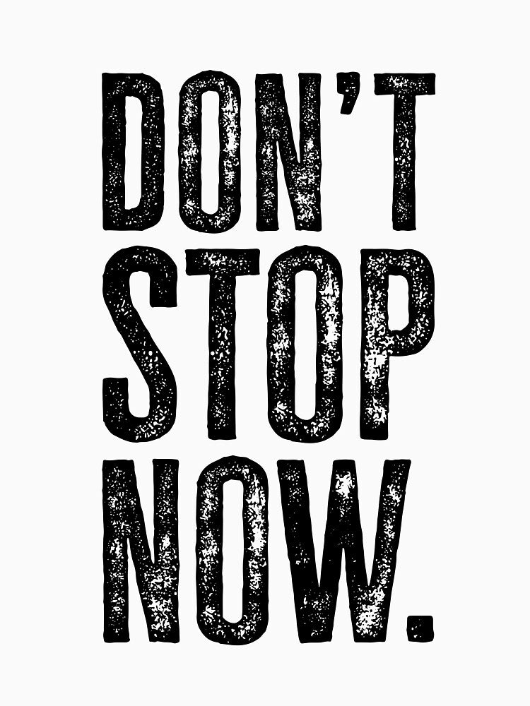 Stacked Don't Stop Now - Black by sillyjess