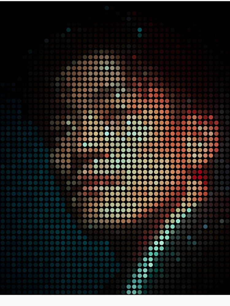 Nickchhun – Glitch Portrait of a Vengeful Soul on the Astral Plane by Vaporsurfer