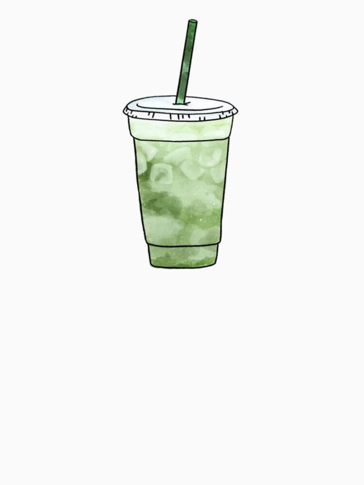 Iced Matcha Latte by DesignsbyIA