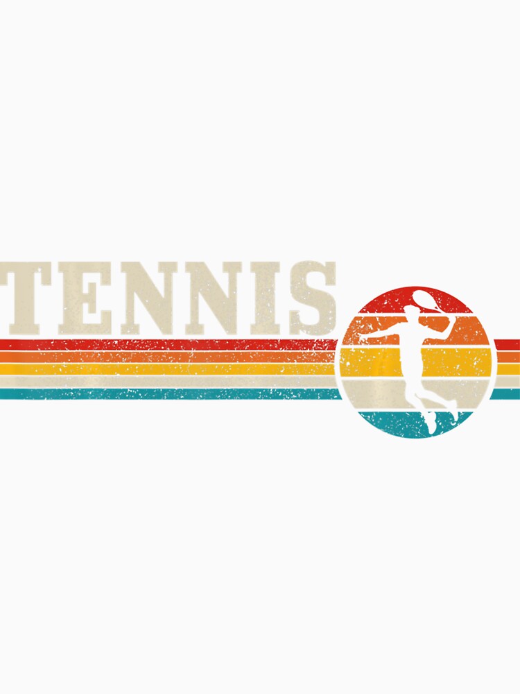 Vintage Tennis Player Sports Retro Men Women Tennis by roselbktewaxmq
