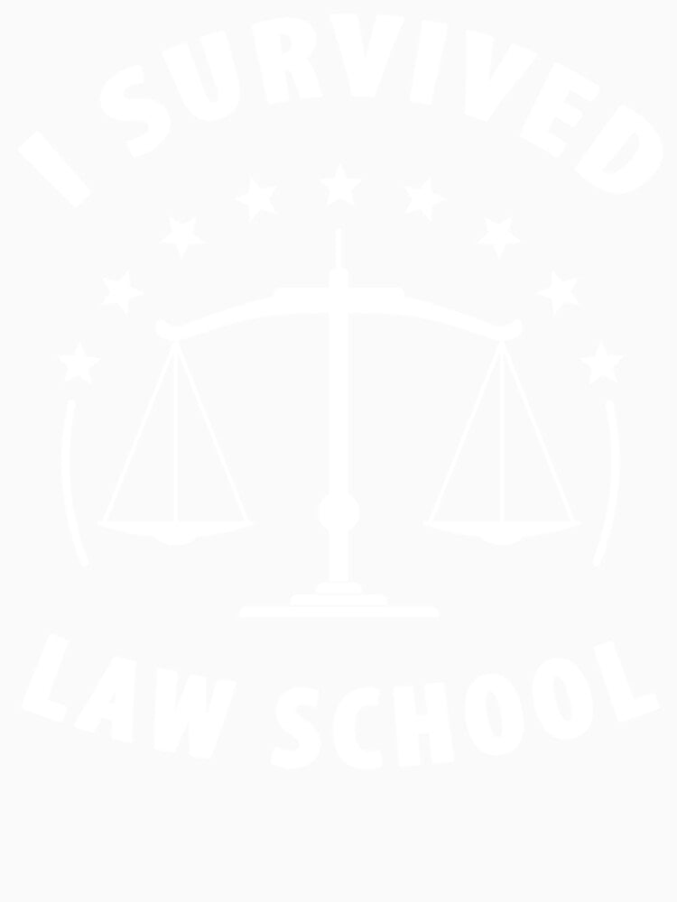 I survived law school - Funny Lawyer by HelloHKW