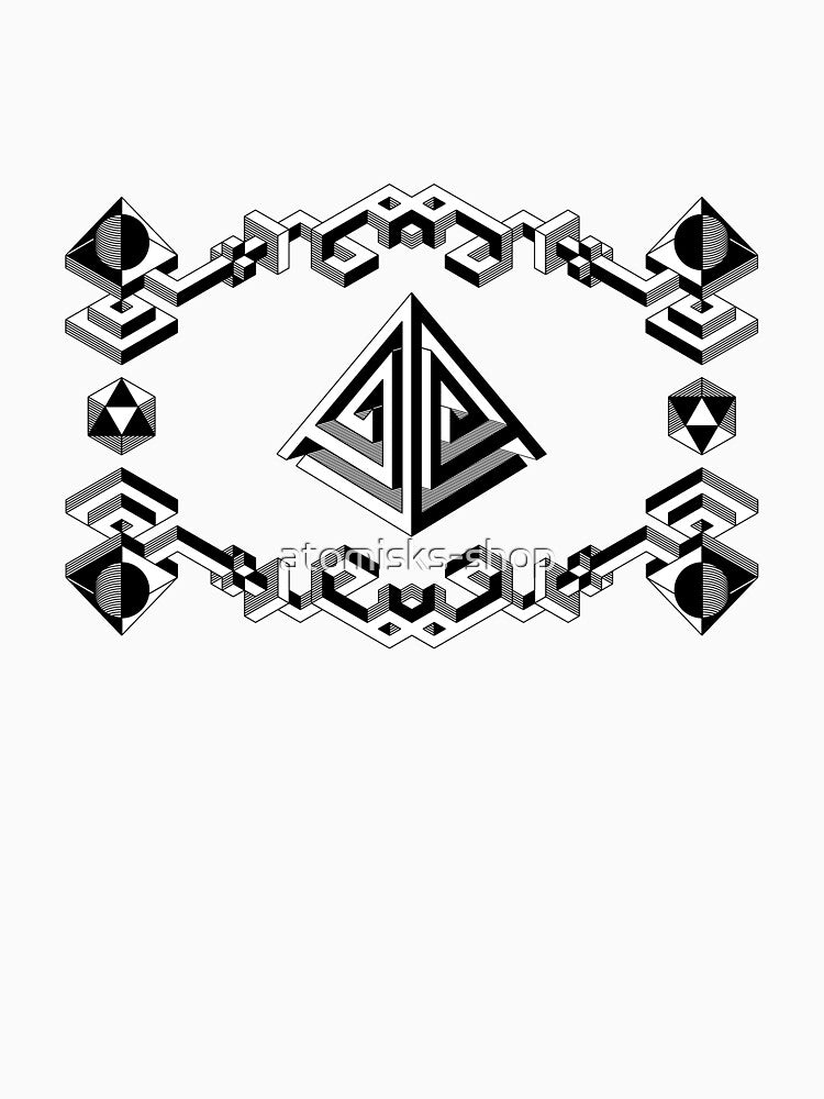 hollow pyramid system by atomisks-shop