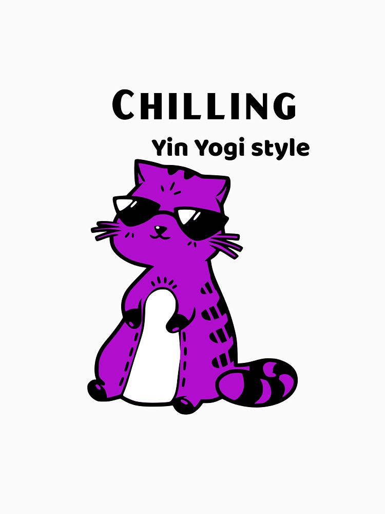 Yin yoga cat by LovingPresence