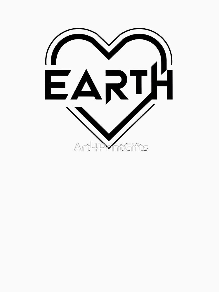 Earth Day - I love the earth. by Art4PrintGifts