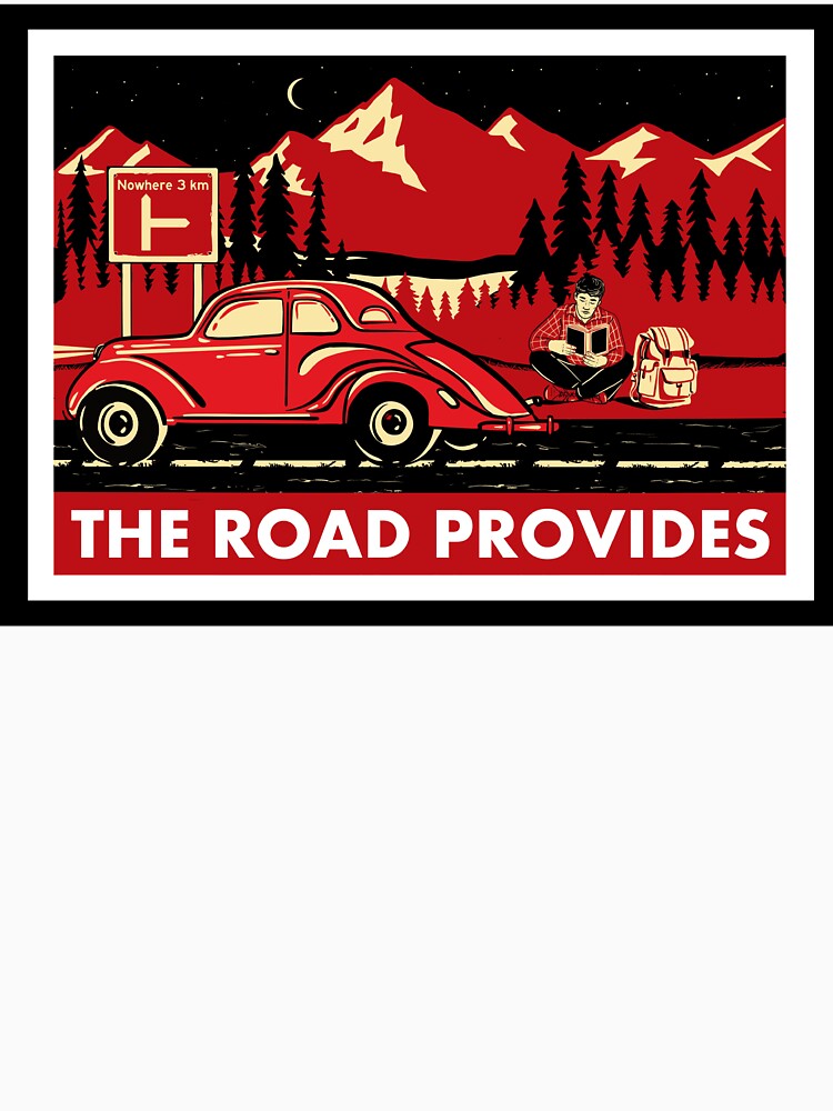 The Road Provides Landscape by The Road Provides