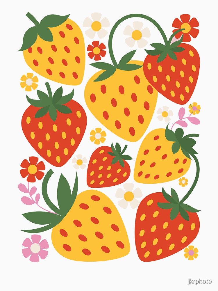 groovy strawberries by jkrphoto