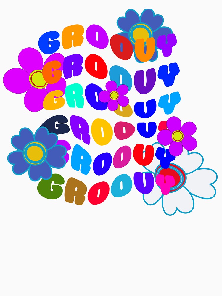 Groovy retro design by pauloneill-art