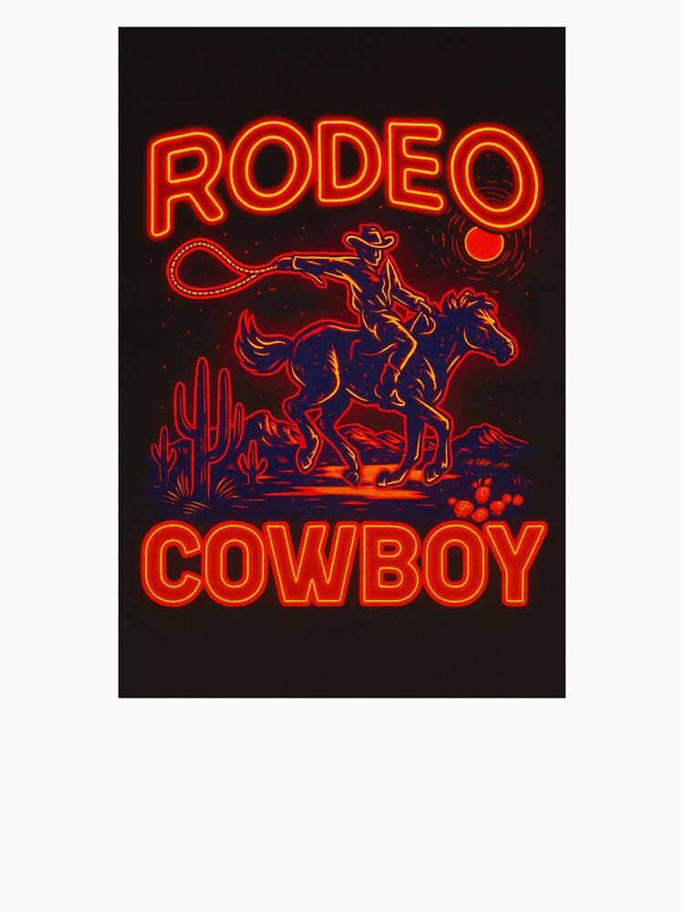 Sunset Cowboy Rodeo – Neon Twist by Fleetwood1994
