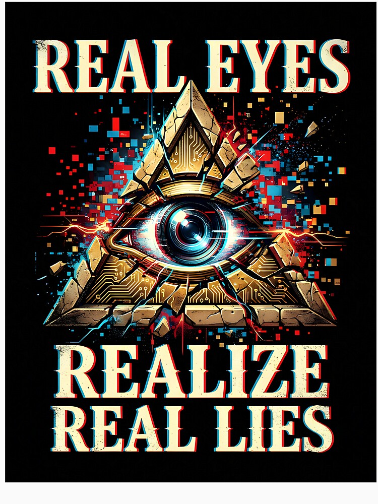 Real Eyes Realize Real Lies // Cyber-Occult Glitch by OrdoAxisMundi