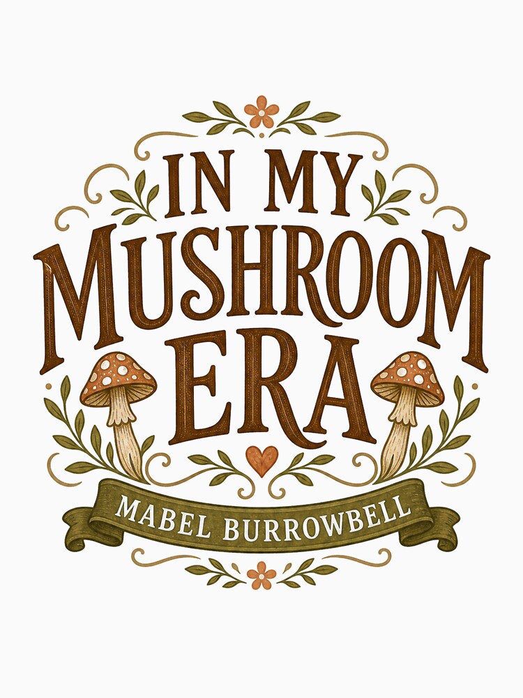 In My Mushroom Era Mole Text by WinkleHollow