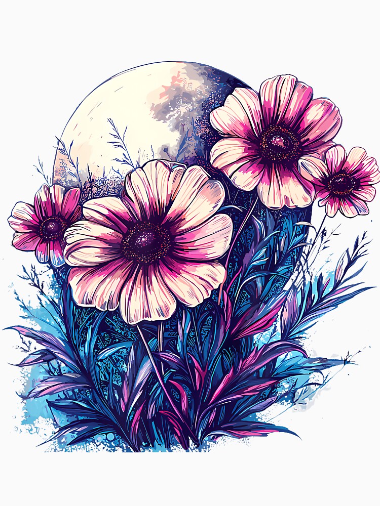 Mystic Moon Wildflower Bloom by sestoreenzt