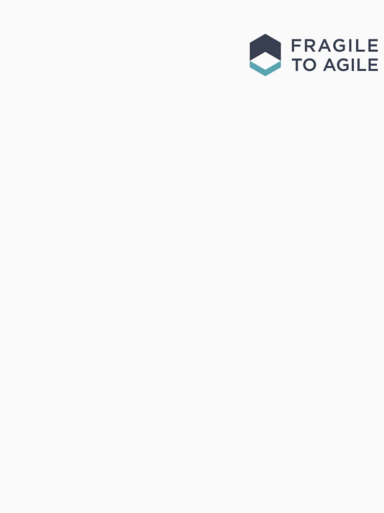 Fragile to Agile Blue/Teal Merch by FragiletoAgile