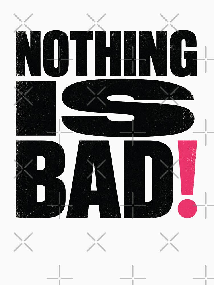 Nothing Is Bad Bold Vintage Typography by ByTiti