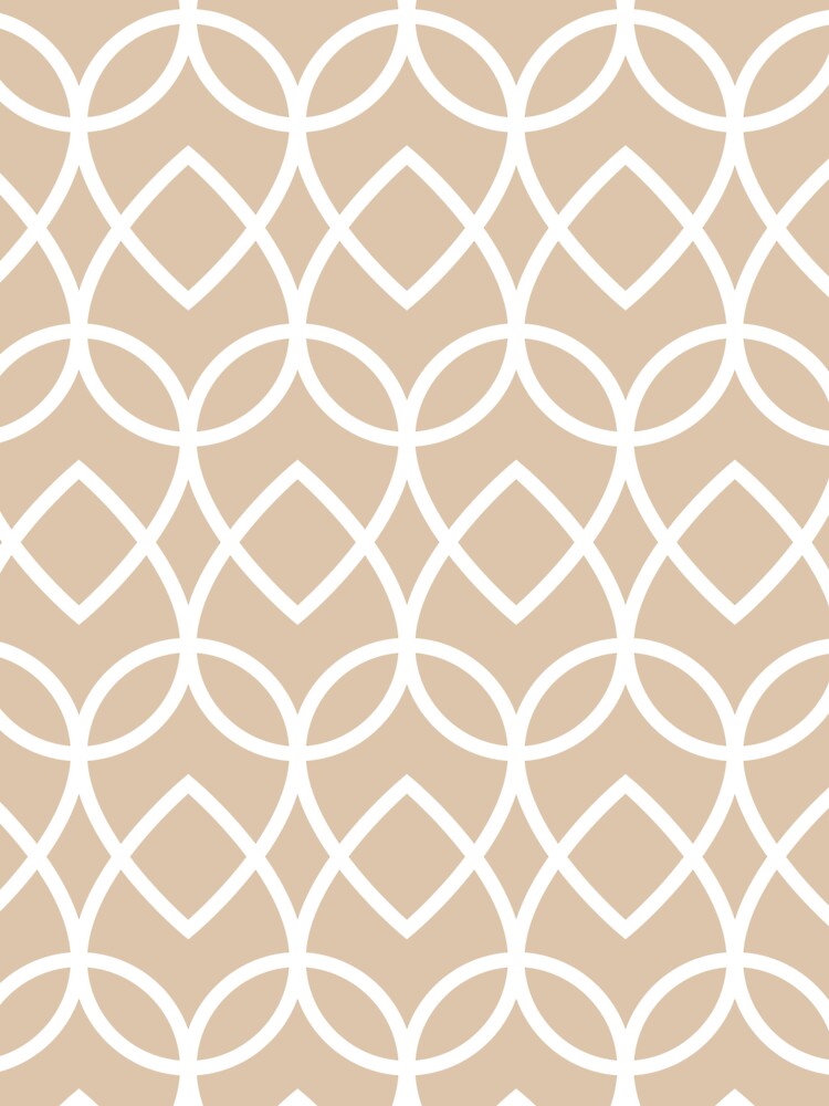 Brown and White Geometric Line Pattern Pairs DE 2022 Trending Color Cliff's View DEC720 by ColorOfTheYears