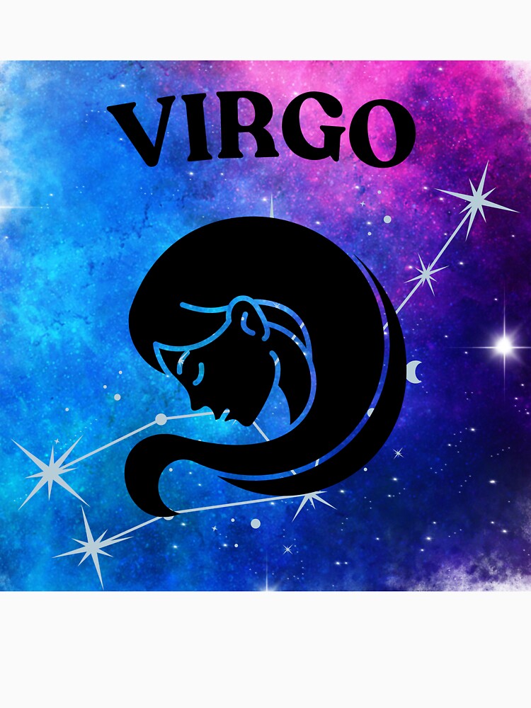 Zodiac Sign - Virgo Line Art Illustration by Dragon-Act-Art