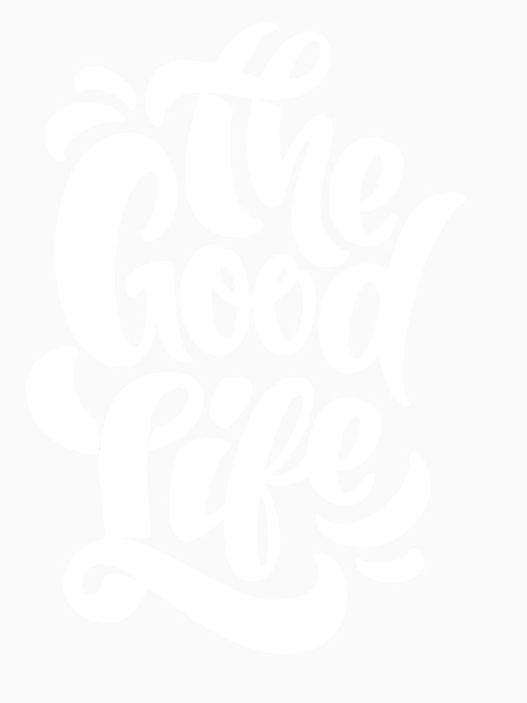 Uplifting Life Is Good Positive Quote Design by Ftiwa-boy