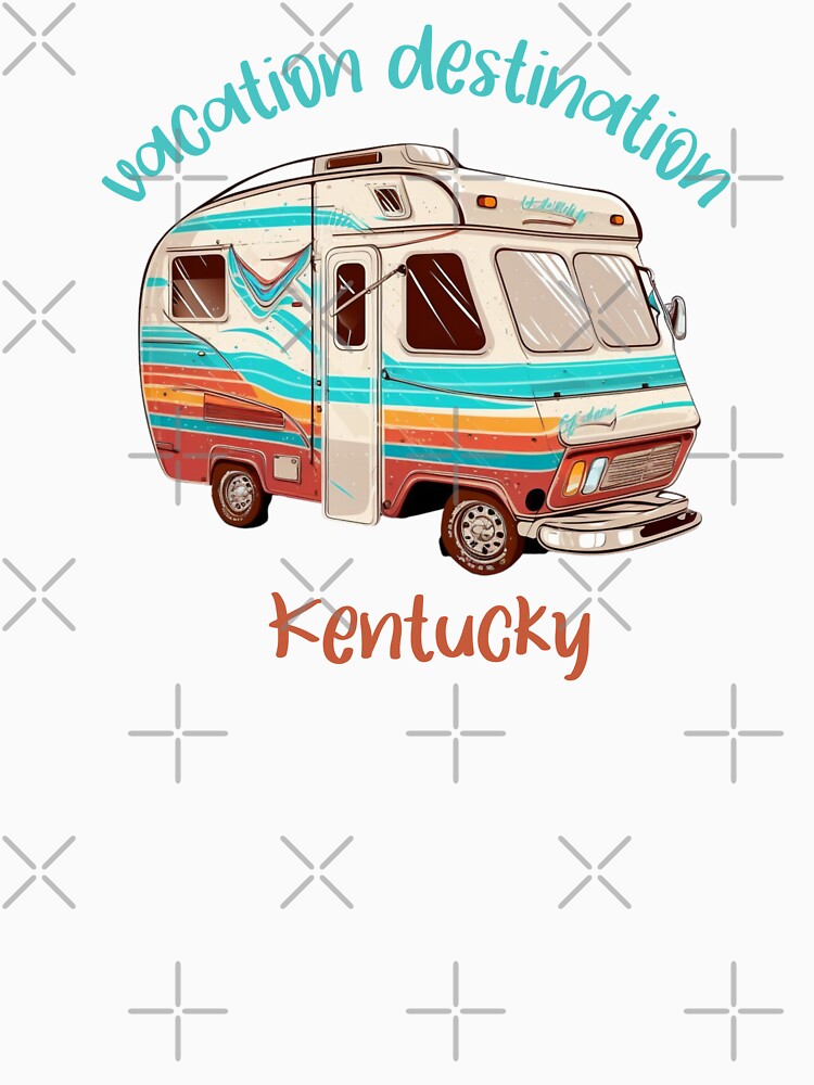 Vacation Destination Kentucky T-Shirt by MarqisStudio