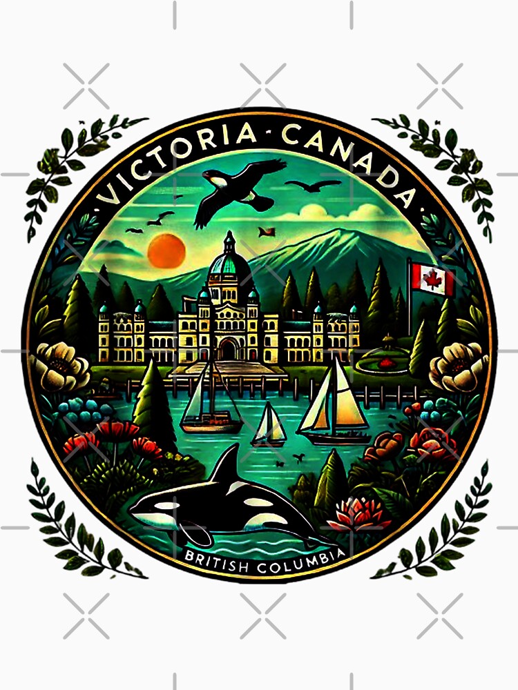 Funny Victoria British Columbia by AddlPoolart