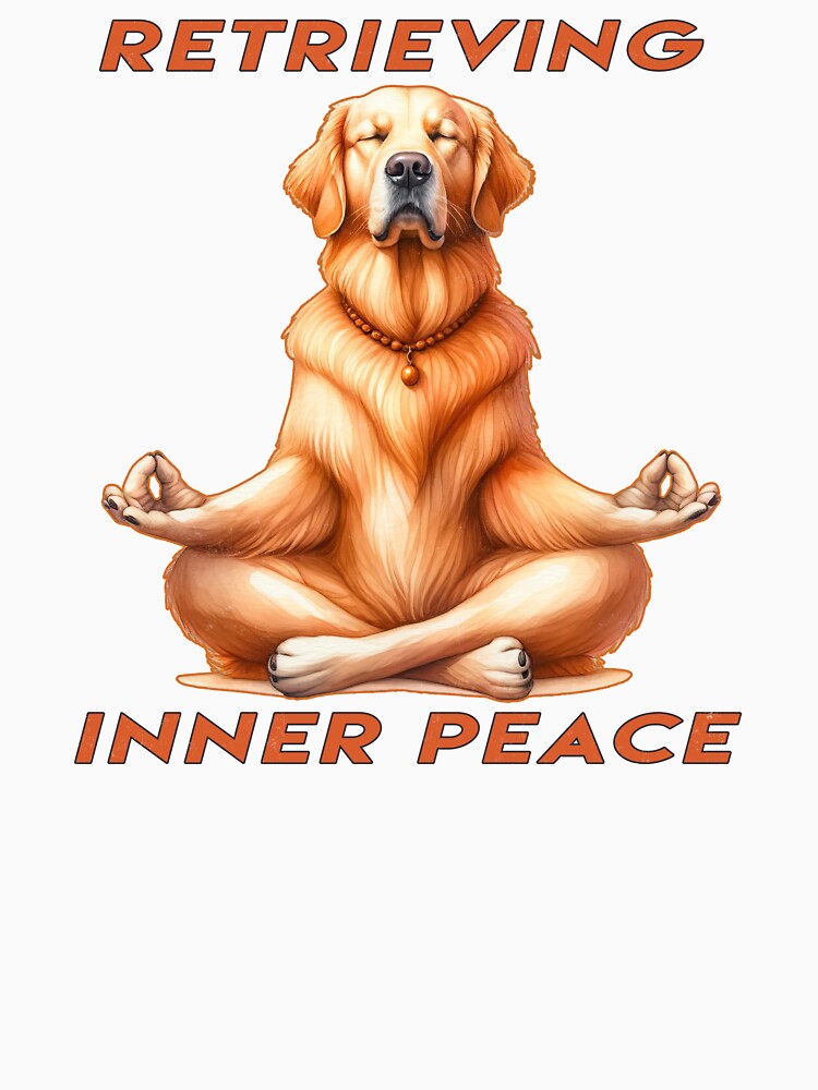 Golden Retriever Yoga - Retrieving Inner Peace by Mindful-Designs